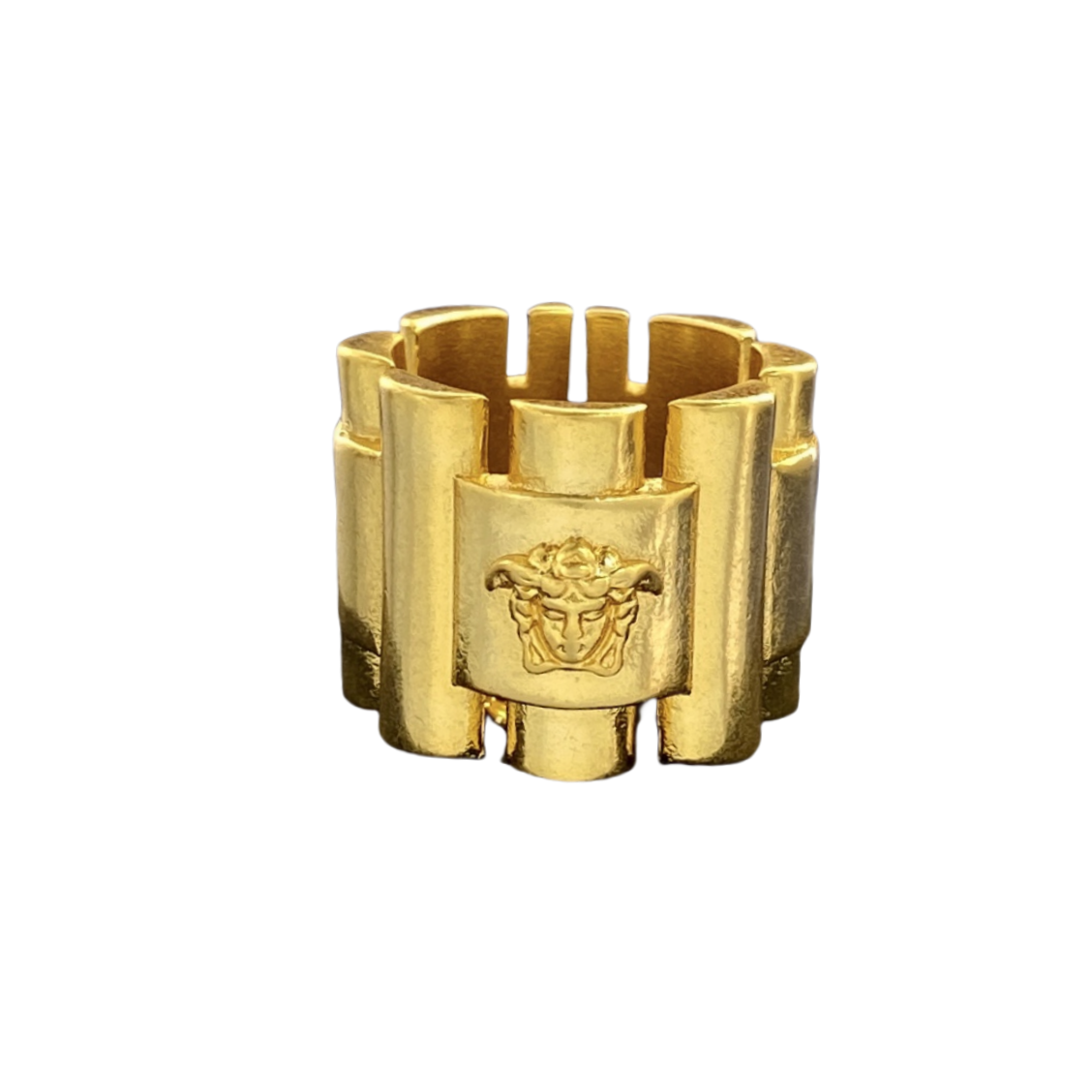 VSR021 Vintage Metal tank chain ring - ccjewelryacc