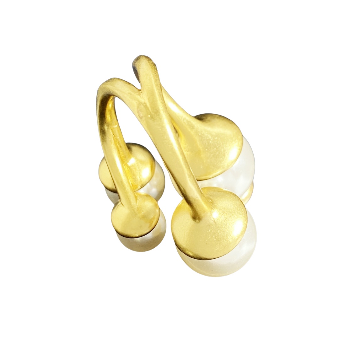 VSR022 Versace pearl ring - ccjewelryacc