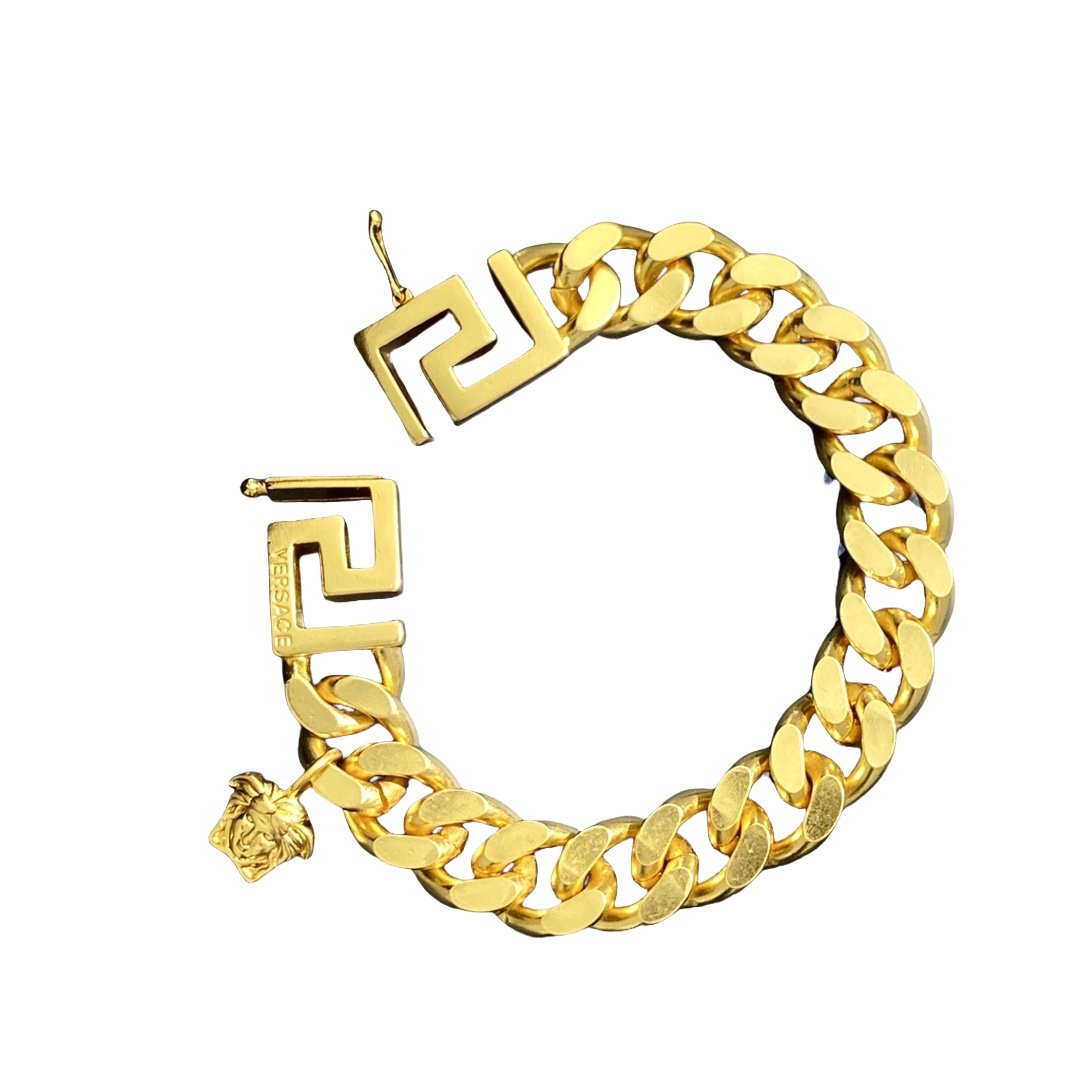 VSS015 Versace greca chain bracelet - ccjewelryacc