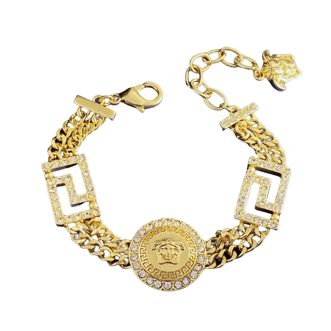 VSS021 Versace medusa Grecamania bracelet - ccjewelryacc