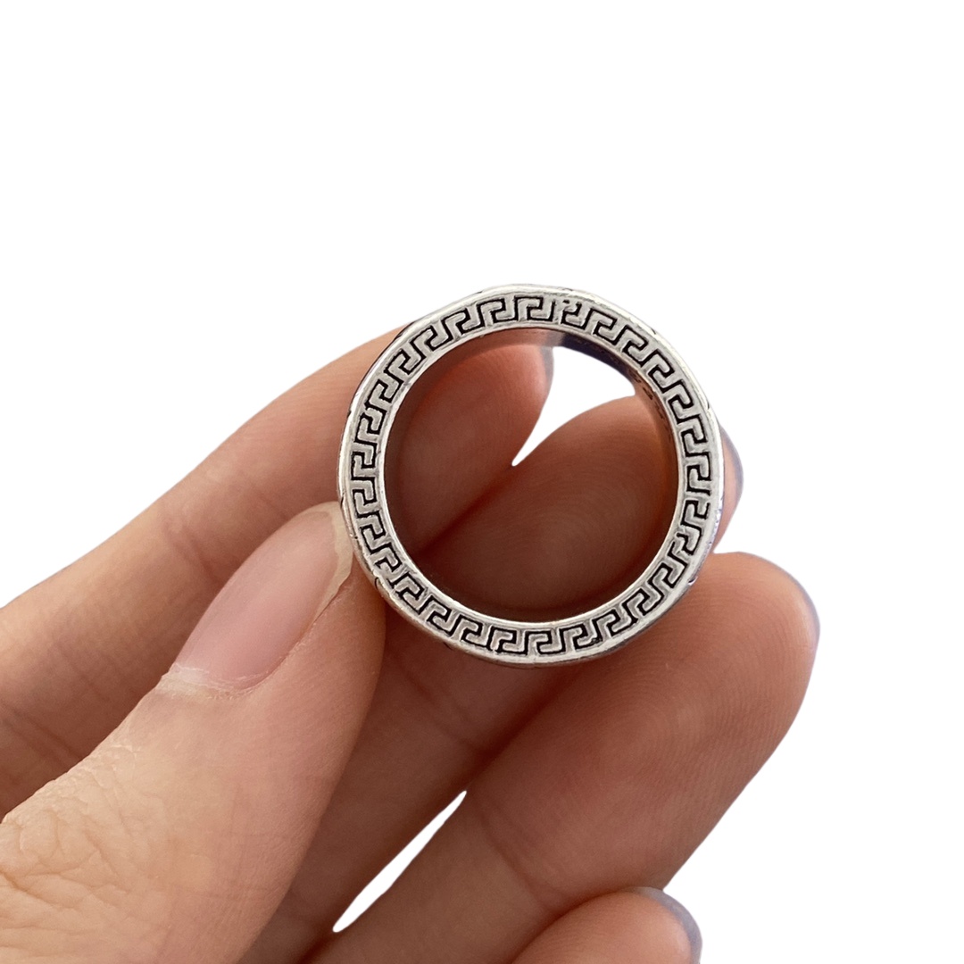 VSR024 Versace mens ring silver - ccjewelryacc