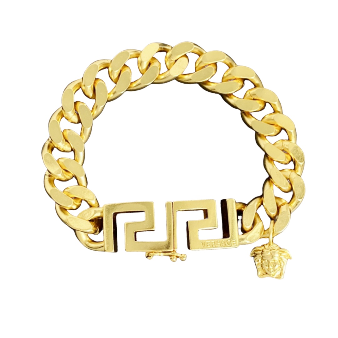 VSS015 Versace greca chain bracelet - ccjewelryacc