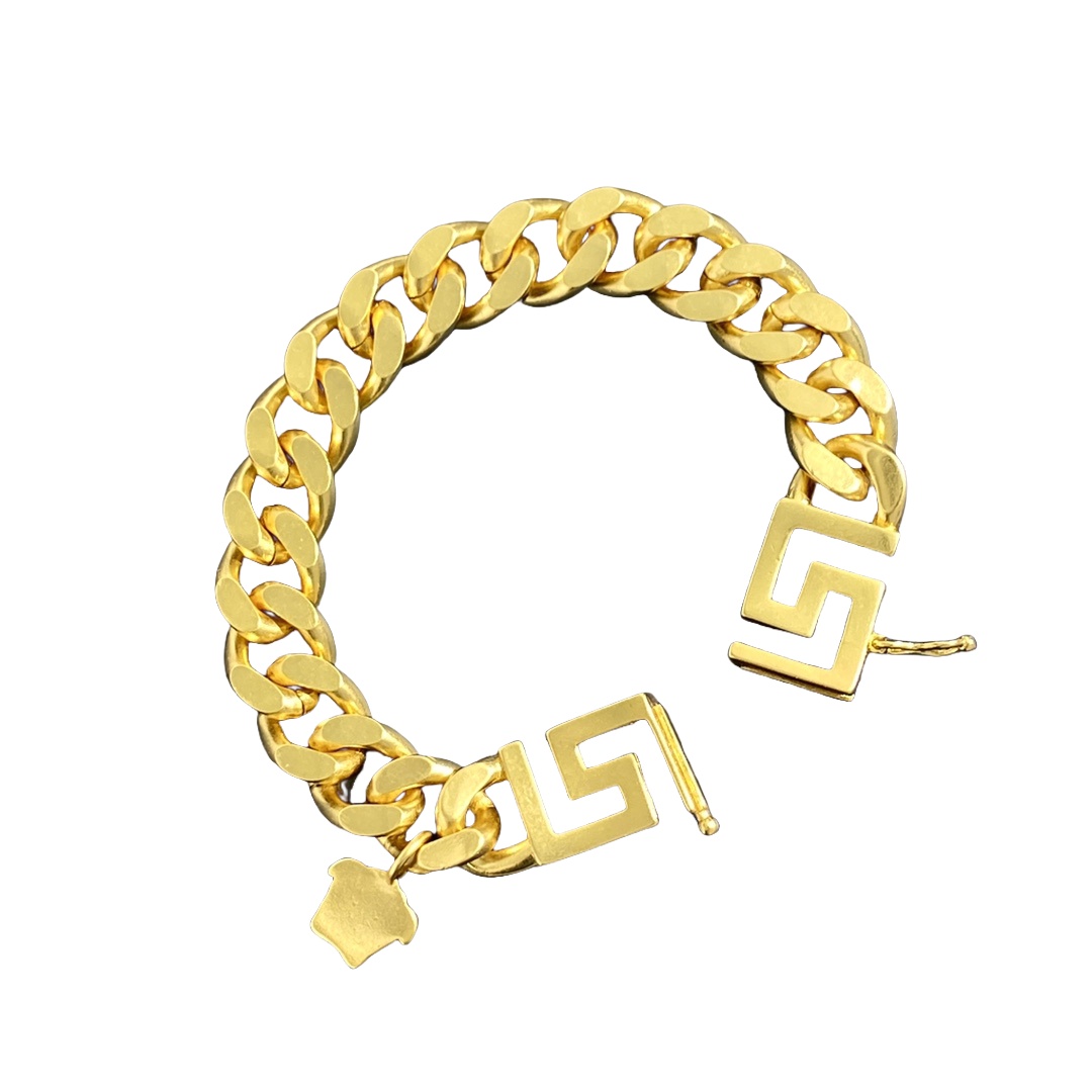 VSS015 Versace greca chain bracelet - ccjewelryacc