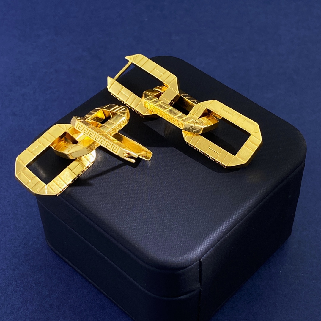 VSE063 Versace hoop earrings - ccjewelryacc