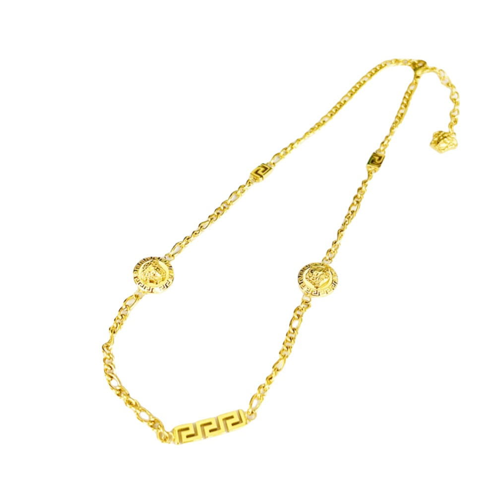 VSN009 Versace Medusa La greca necklace - ccjewelryacc