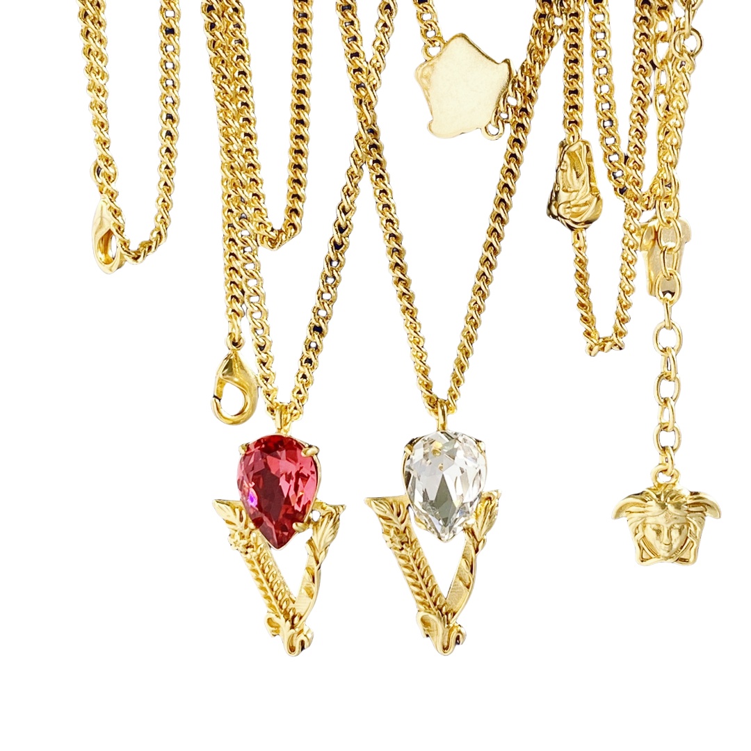 VSN037 Versace virtus necklace - ccjewelryacc