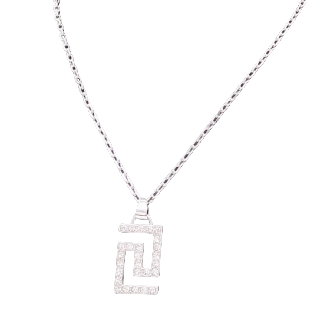 VSN004 Versace Grecaman pendant necklace - ccjewelryacc