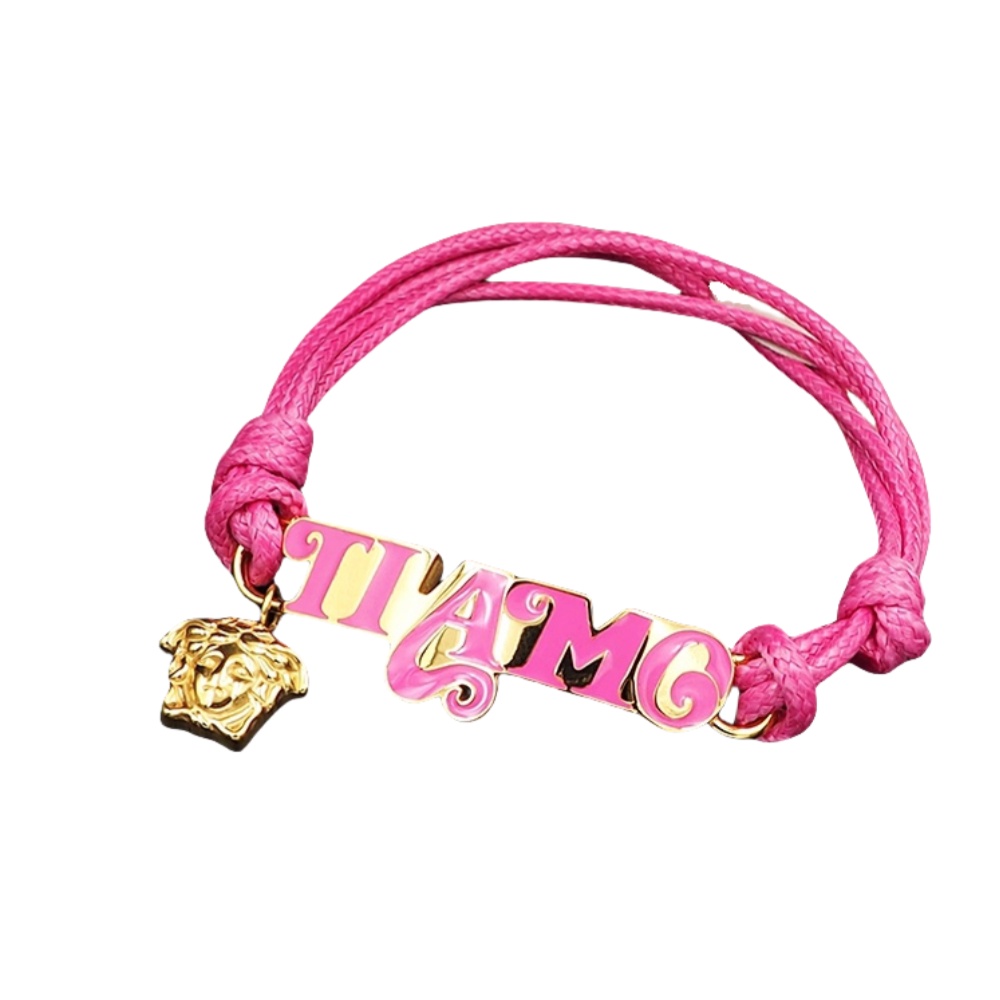 VSS028 Medusa braided leather bracelet - ccjewelryacc