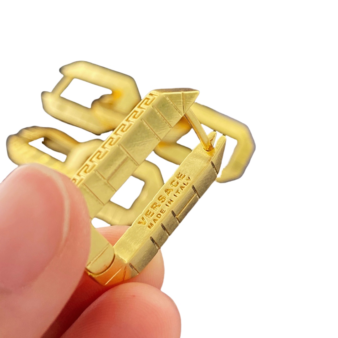 VSE063 Versace hoop earrings - ccjewelryacc