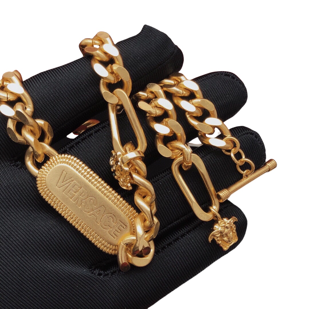 VSN006 Versace chunky necklace - ccjewelryacc