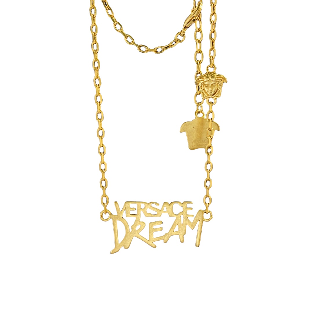VSN008 Versace chain necklace and bracelet - ccjewelryacc