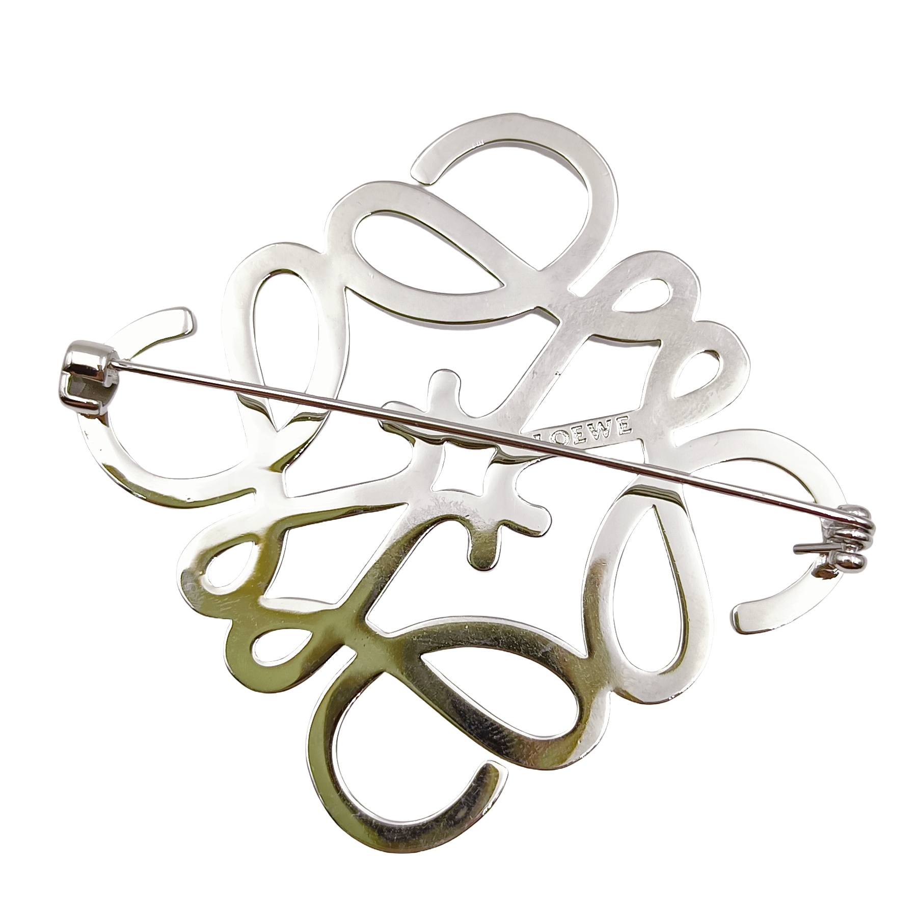 BLB004 Full crystal Anagram crystal pin & brooche - ccjewelryacc