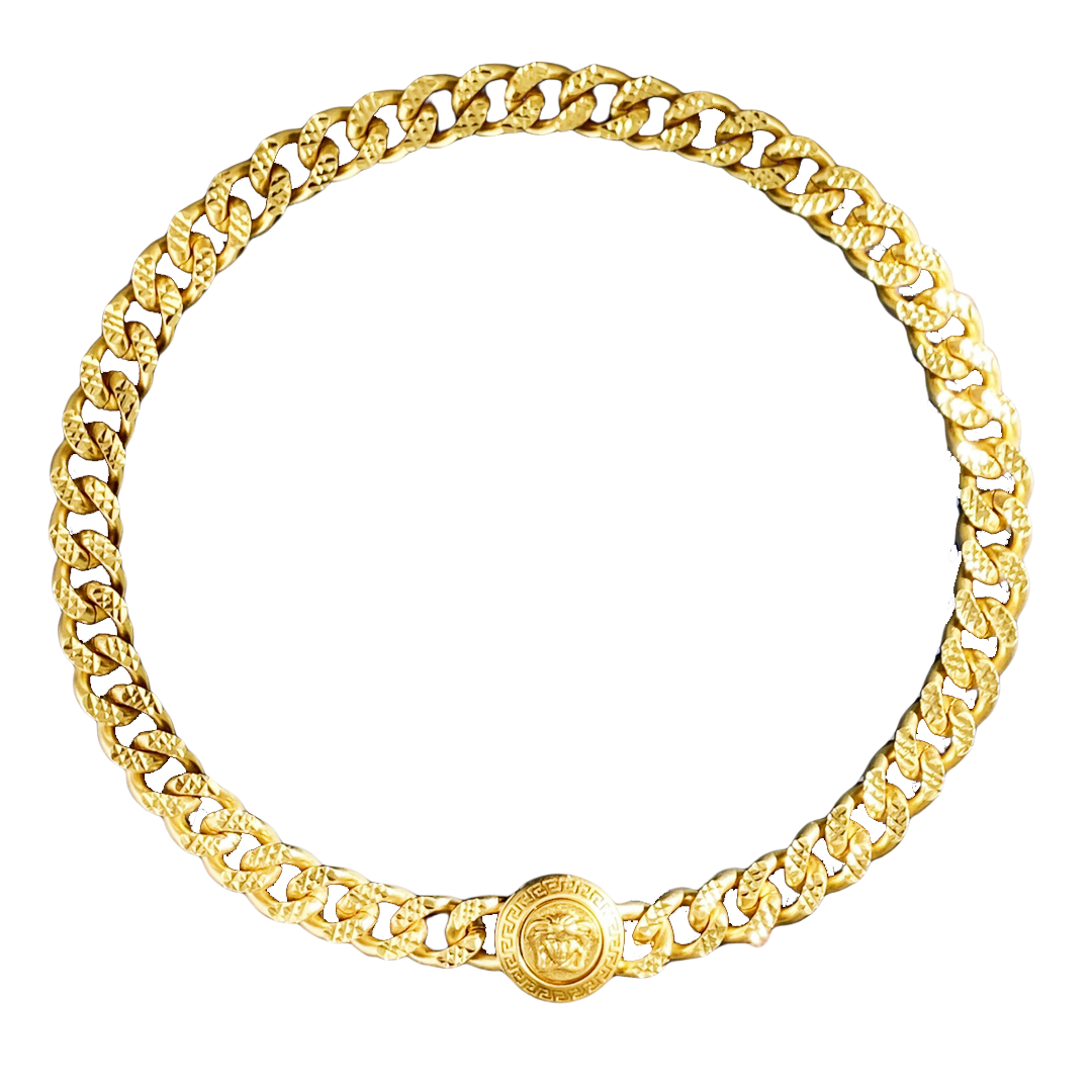 VSN028 Versace choker necklace and bracelet - ccjewelryacc