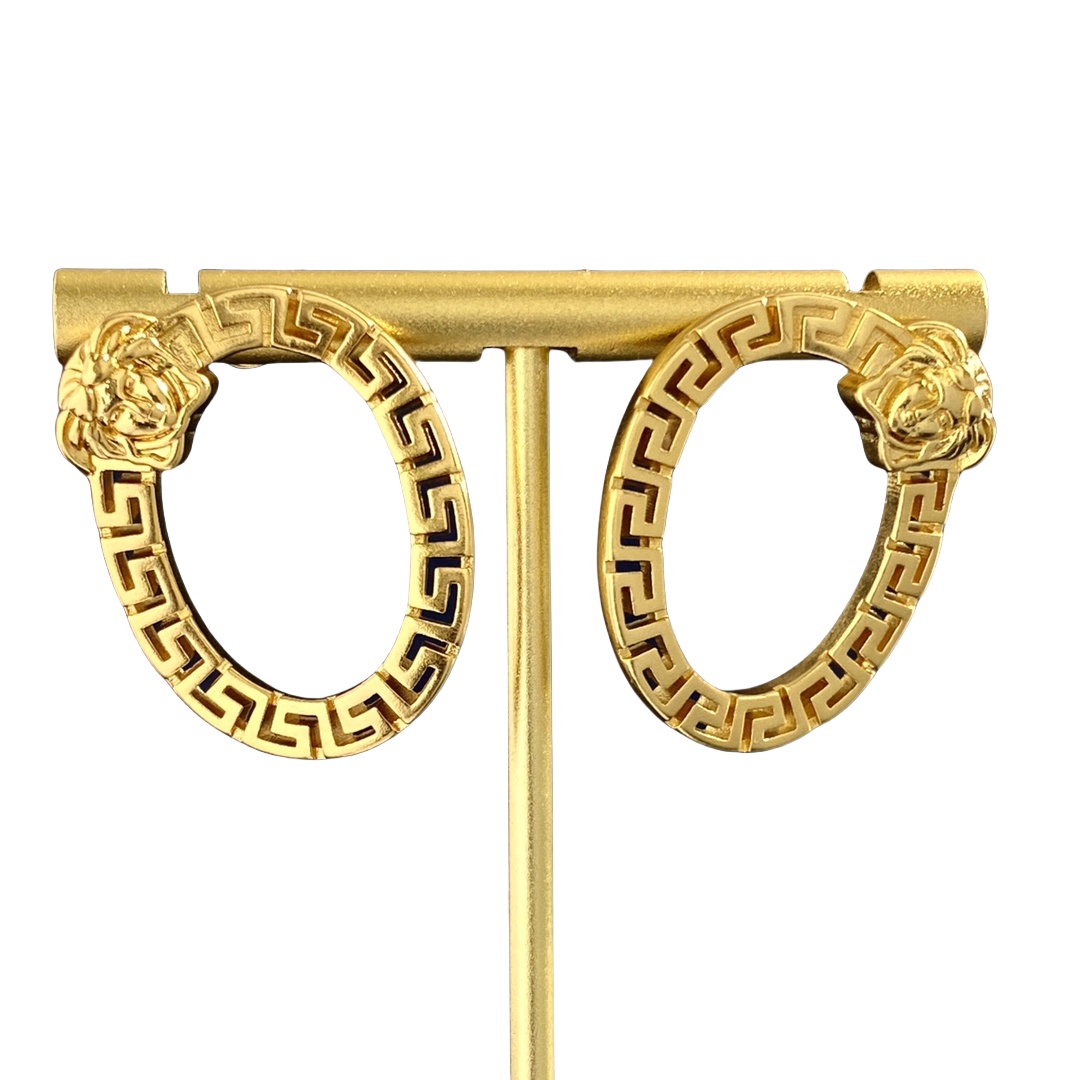 VSN055 Versace medusa chunky chain necklace - ccjewelryacc