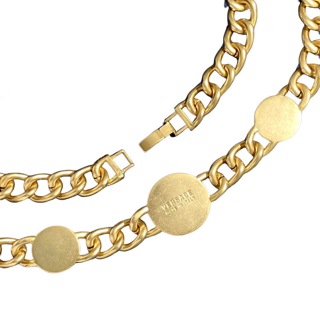 VSN057 Versace chunky necklace for women - ccjewelryacc