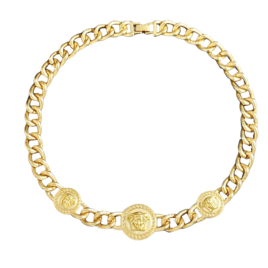 VSN057 Versace chunky necklace for women - ccjewelryacc