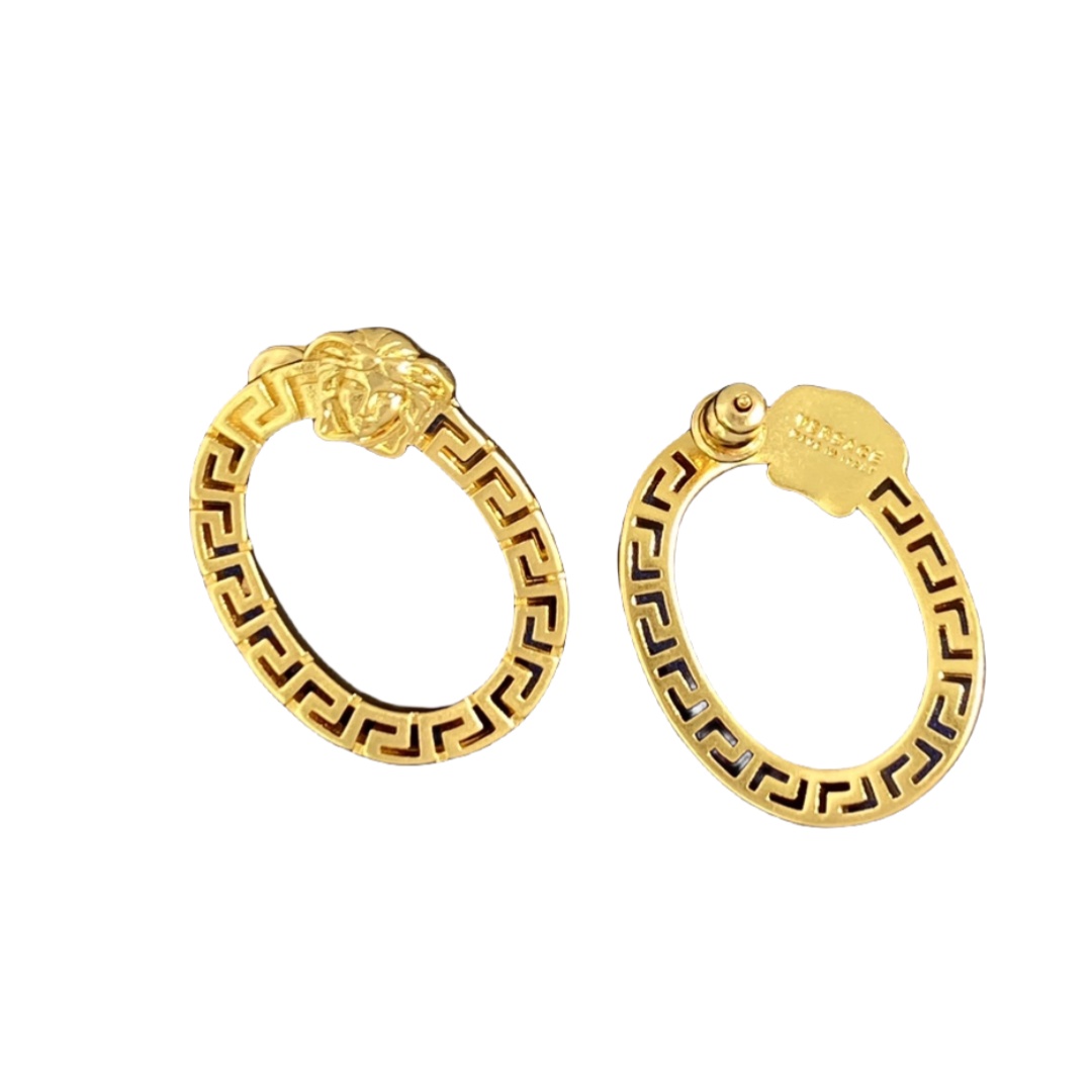 VSN055 Versace medusa chunky chain necklace - ccjewelryacc