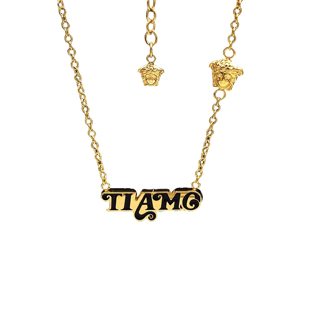 VSN074 Versace Ti Amo Necklace - ccjewelryacc