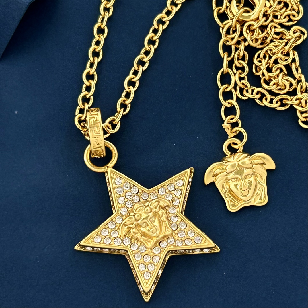 VSN063 versace star necklace - ccjewelryacc
