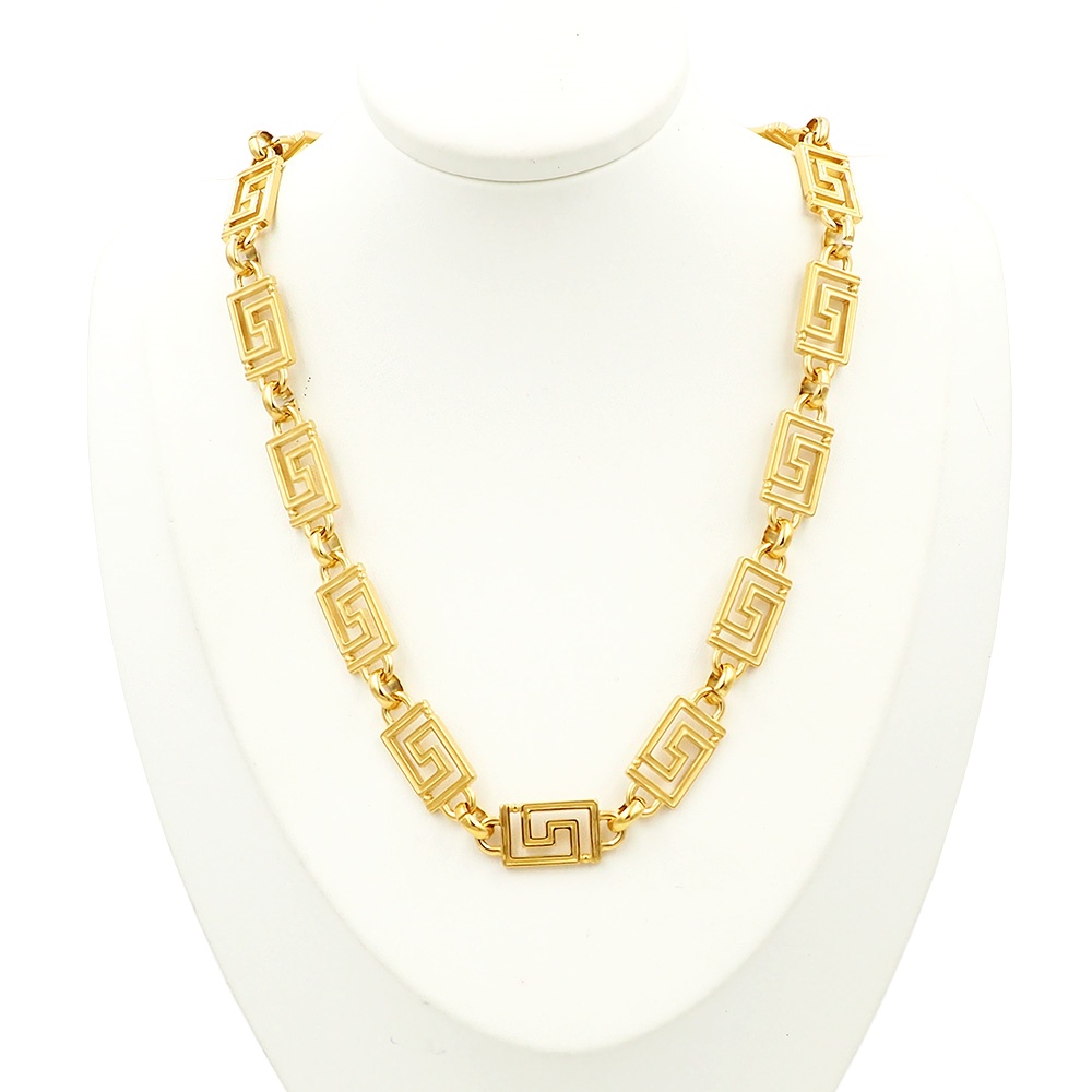VSN081 Versace Grecamania Choker necklace - ccjewelryacc