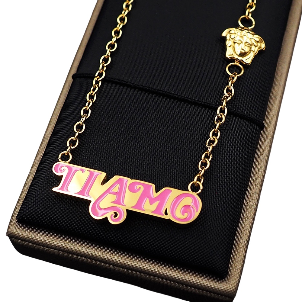 VSN074 Versace Ti Amo Necklace - ccjewelryacc