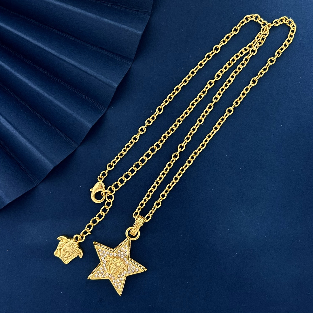 VSN063 versace star necklace - ccjewelryacc