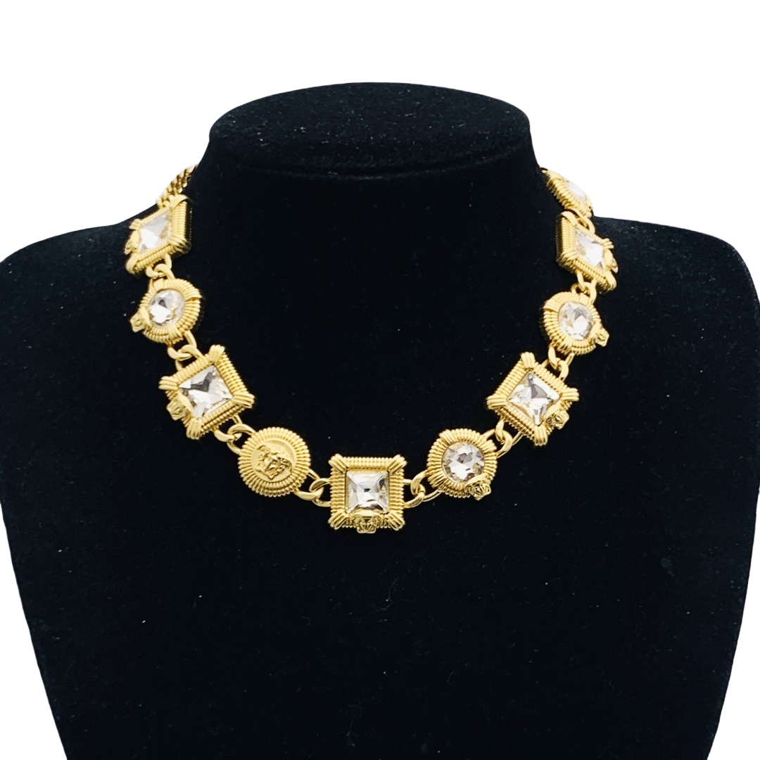 VSN029 versace pink necklace - ccjewelryacc