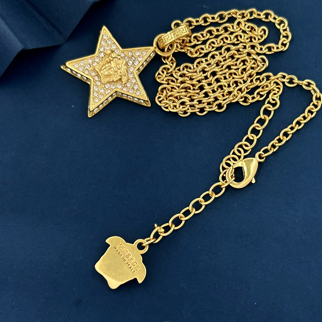 VSN063 versace star necklace - ccjewelryacc