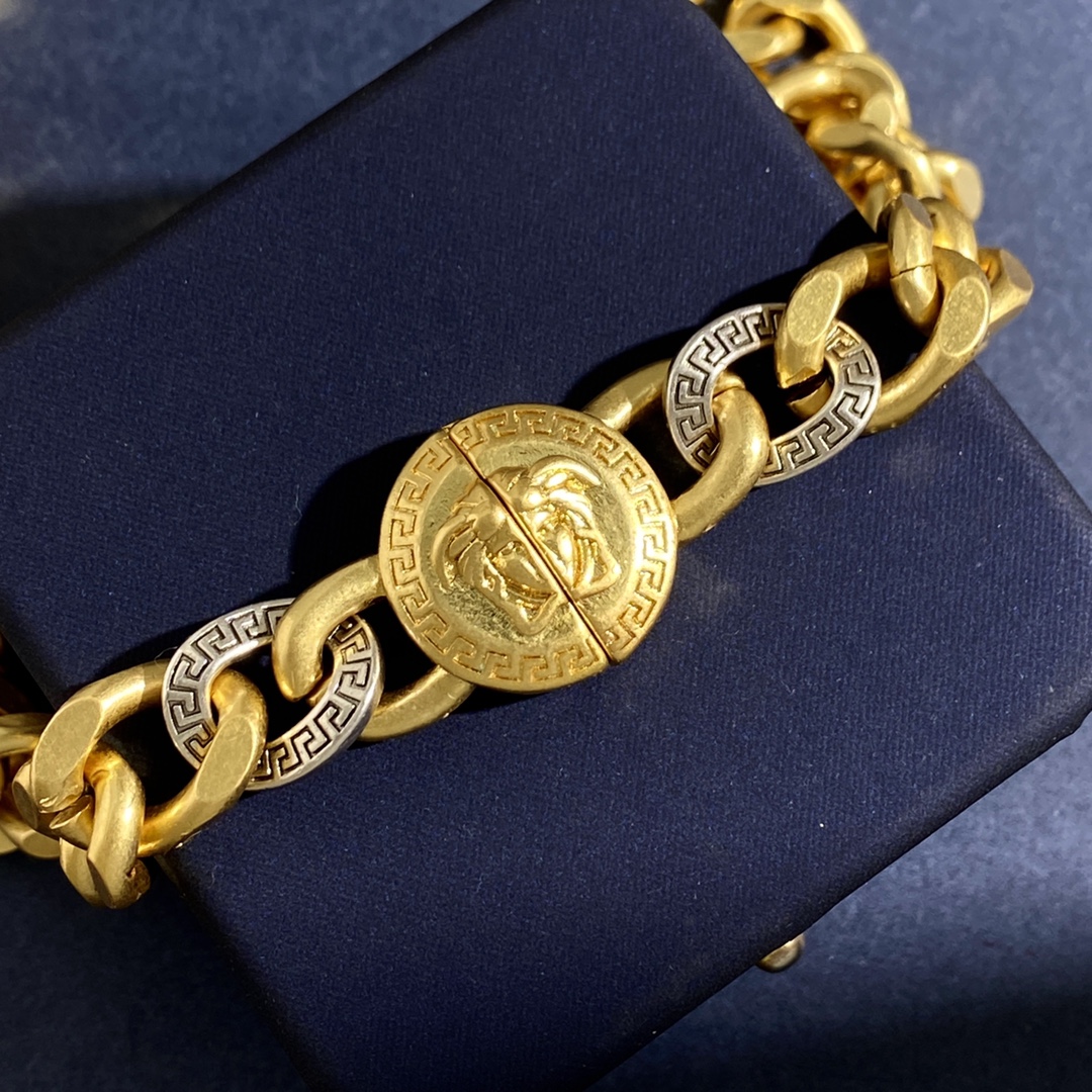 VSN058 Versace chunky necklace for women - ccjewelryacc