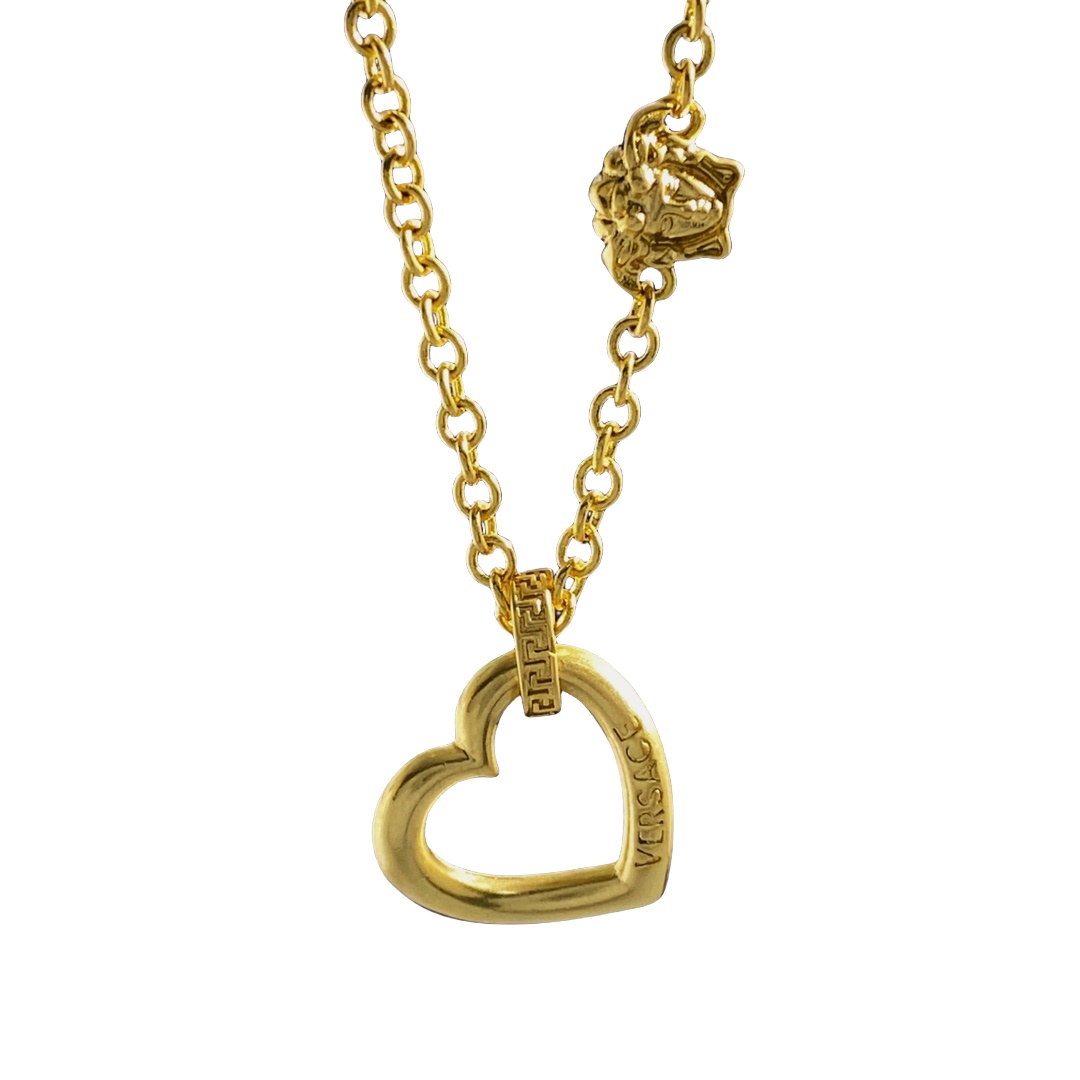 VSN072 versace heart necklace - ccjewelryacc