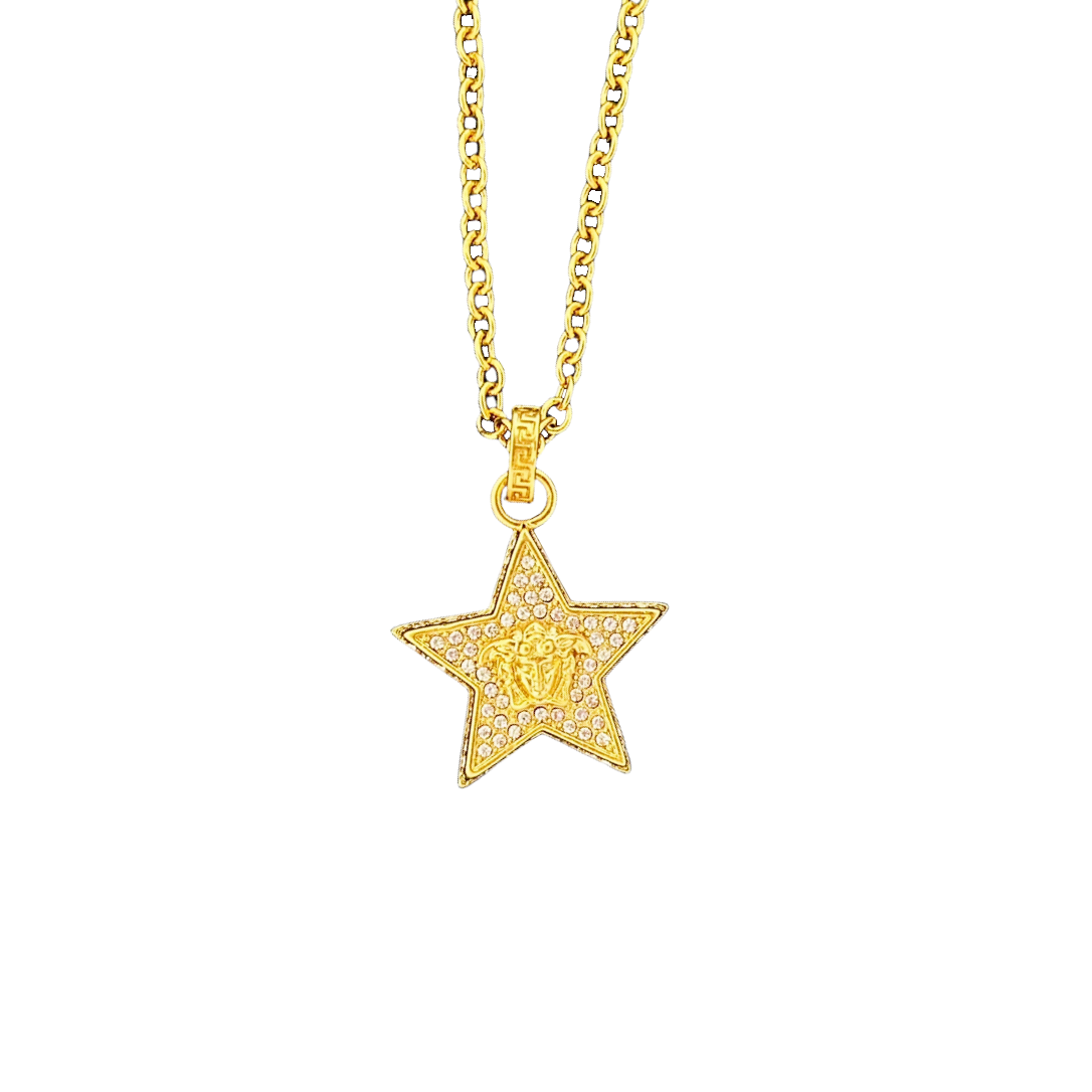 VSN063 versace star necklace - ccjewelryacc