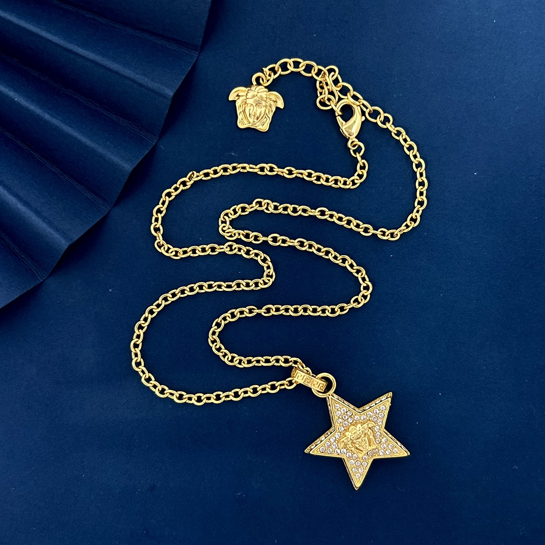 VSN063 versace star necklace - ccjewelryacc