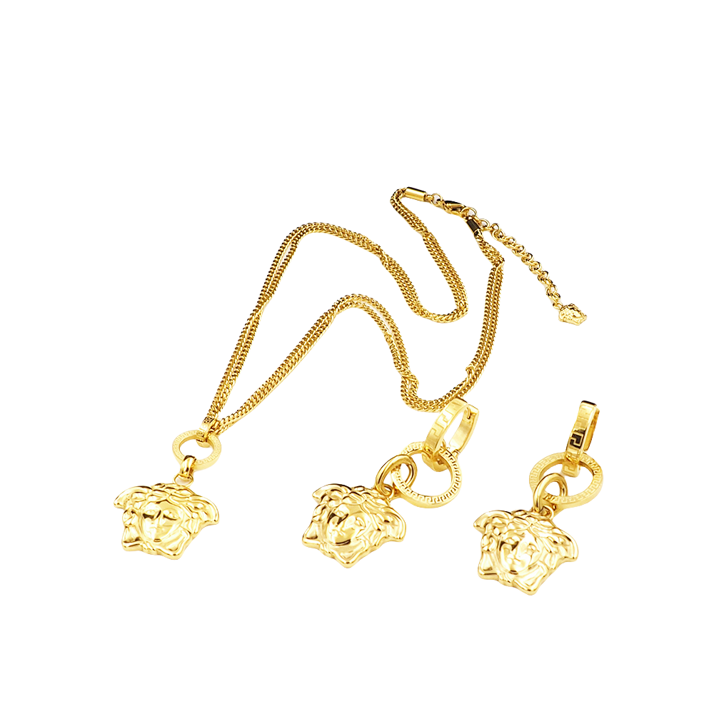 VSN060 Versace medusa Pendant necklace - ccjewelryacc