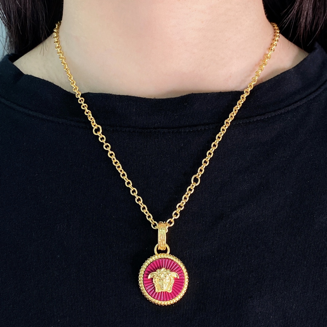VSN067 Versace inspired necklace - ccjewelryacc