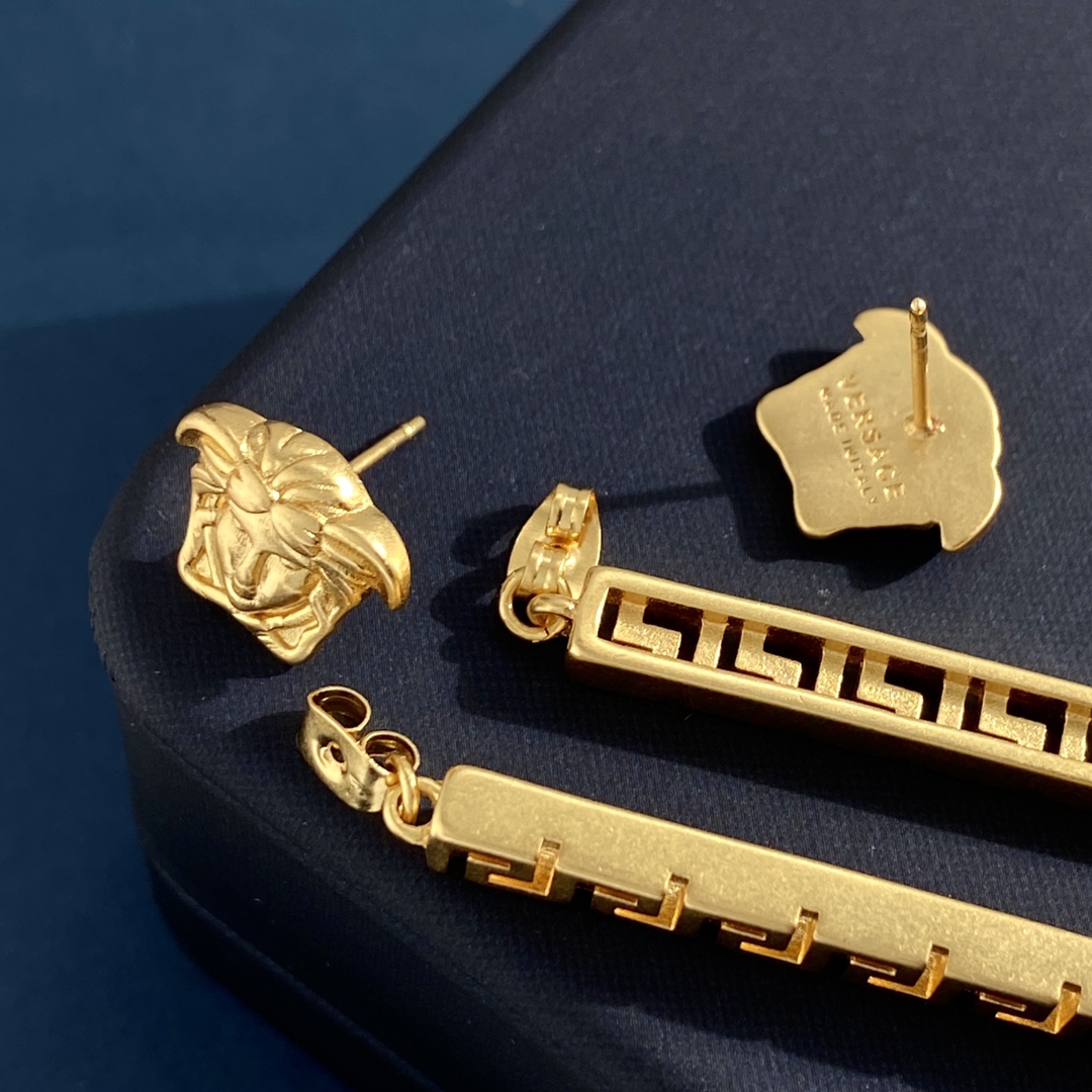 VSN062 Versace grecamania necklace - ccjewelryacc