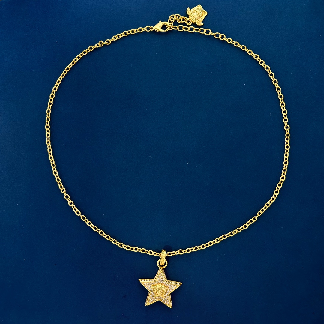VSN063 versace star necklace - ccjewelryacc