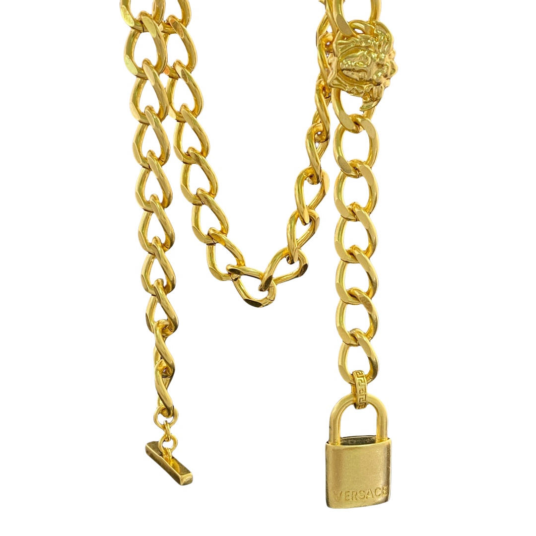 VSN068 versace lock necklace - ccjewelryacc