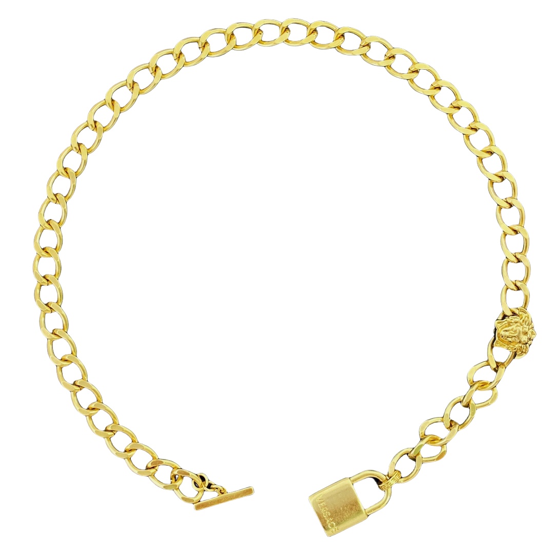 VSN068 versace lock necklace - ccjewelryacc