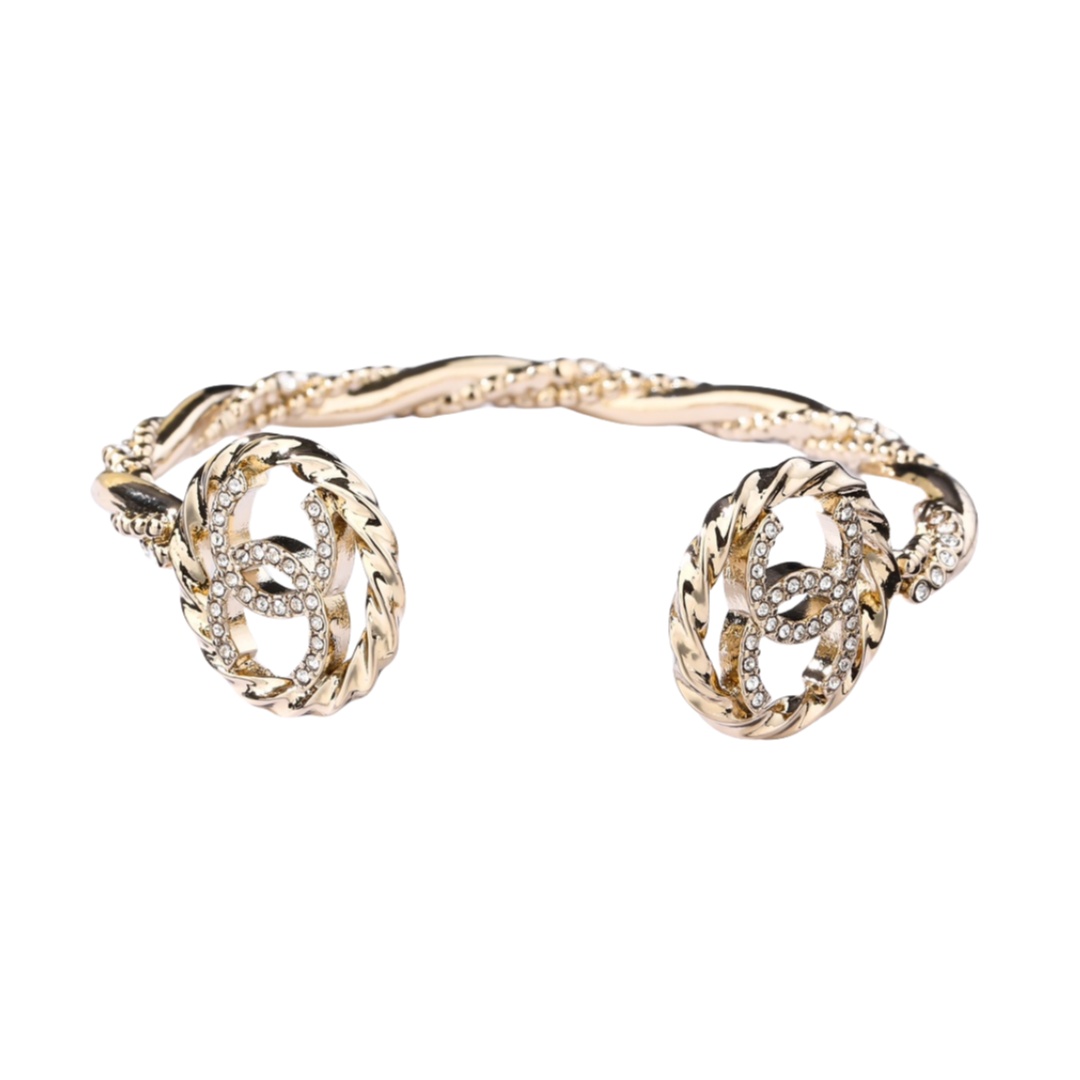 CCS021  Twist CC bangle Bracelet - ccjewelryacc