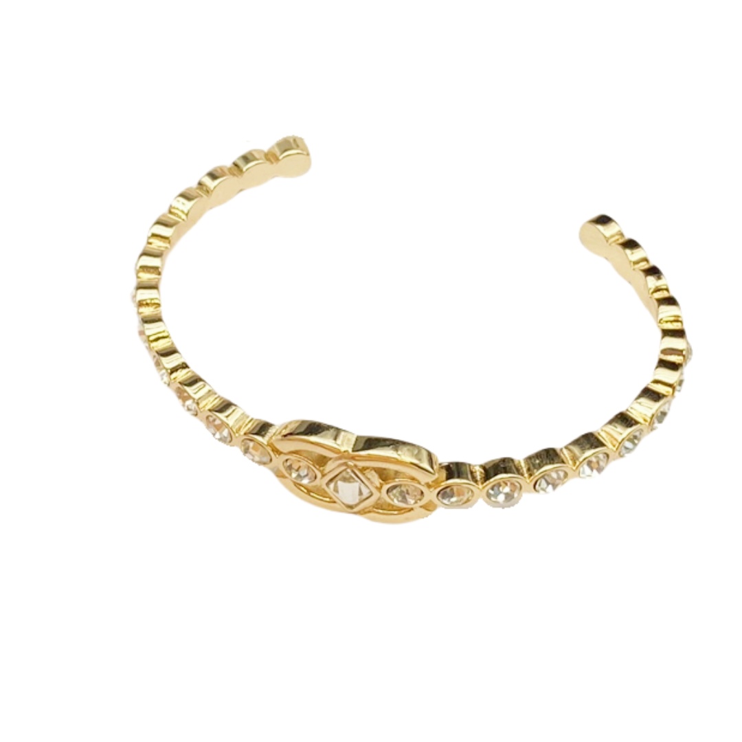 CCS033 23C coco diamond CC logo Bracelet - ccjewelryacc