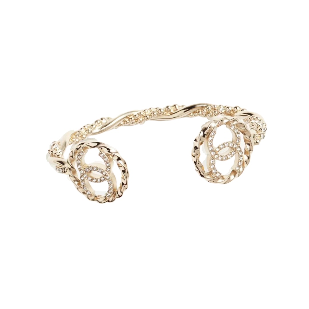 CCS021  Twist CC bangle Bracelet - ccjewelryacc