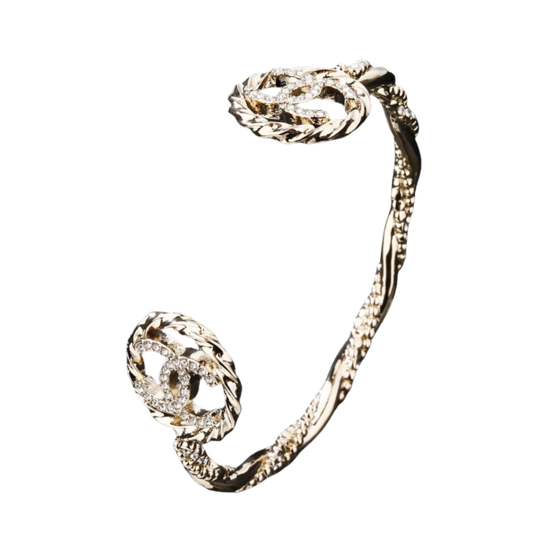 CCS021  Twist CC bangle Bracelet - ccjewelryacc