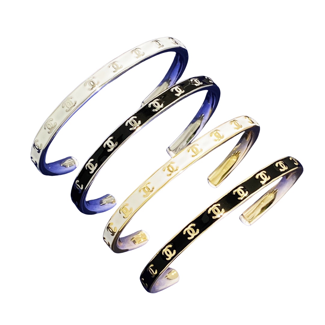 CCS062 CC 24p enamel cuff Bracelet - ccjewelryacc