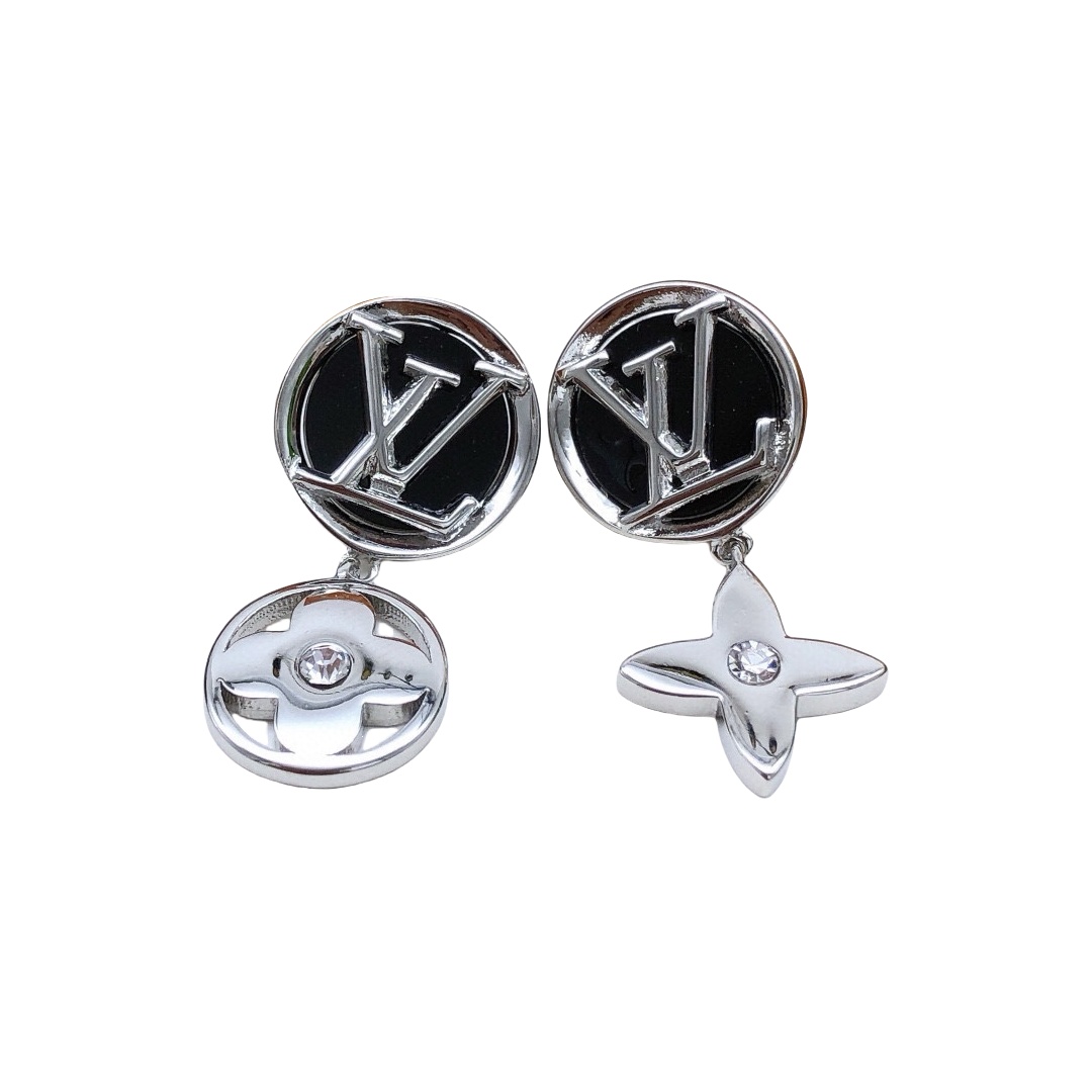 LVE133 LV IConic flower Drop earrings - ccjewelryacc