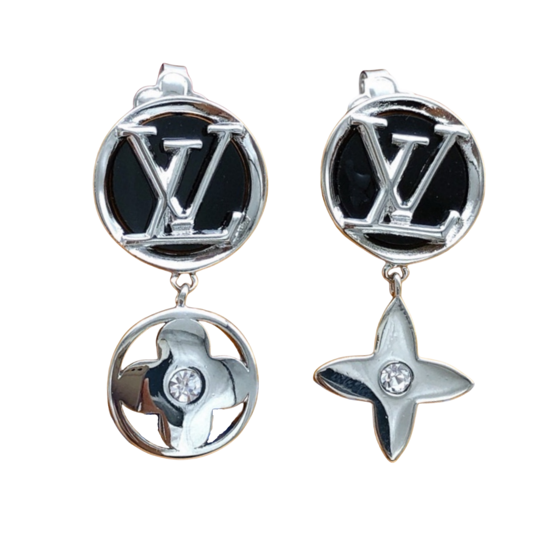 LVE133 LV IConic flower Drop earrings - ccjewelryacc