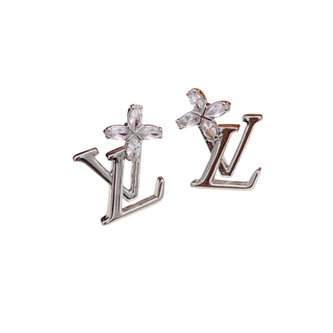 LVE131 LV IConic flower earrings - ccjewelryacc