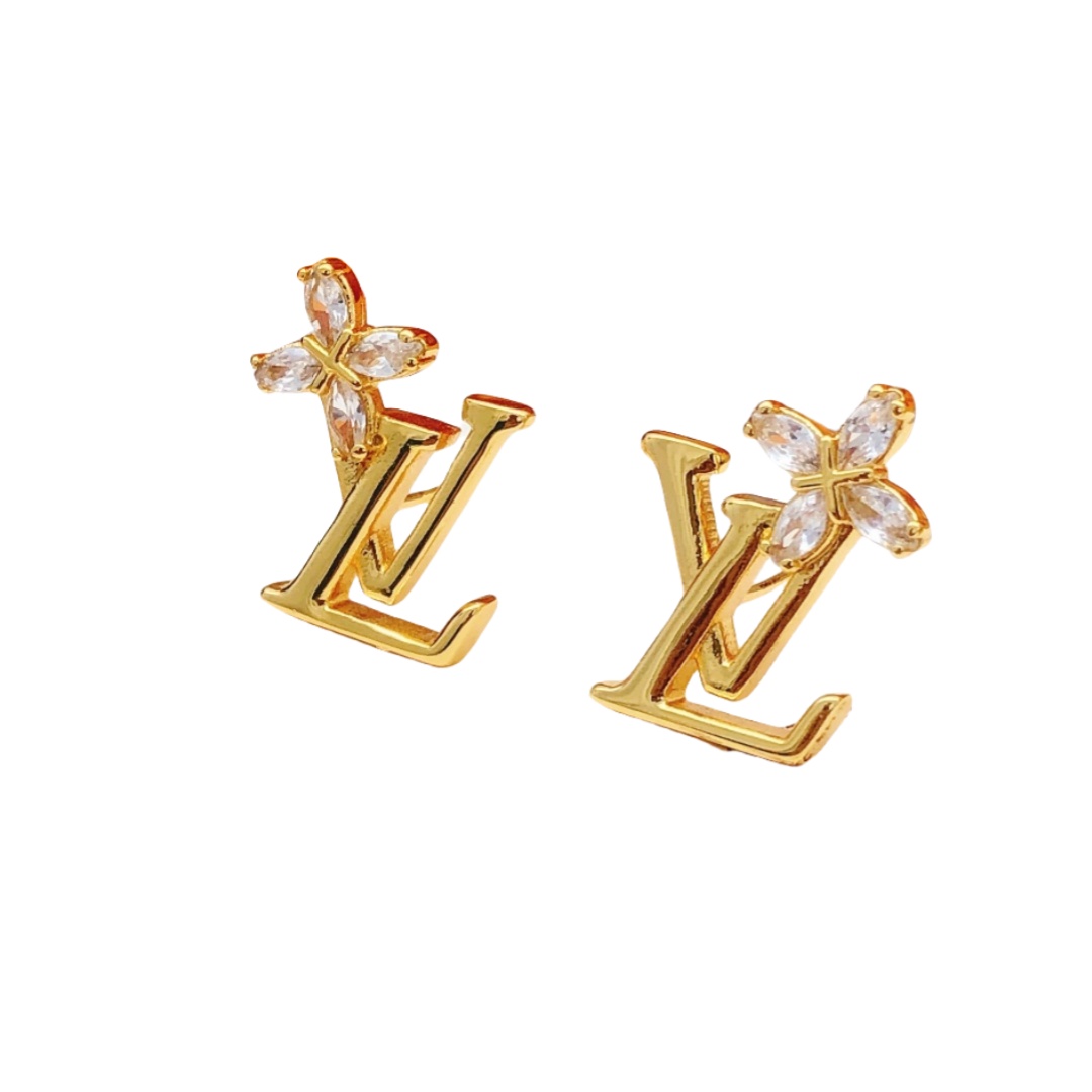 LVE131 LV IConic flower earrings - ccjewelryacc