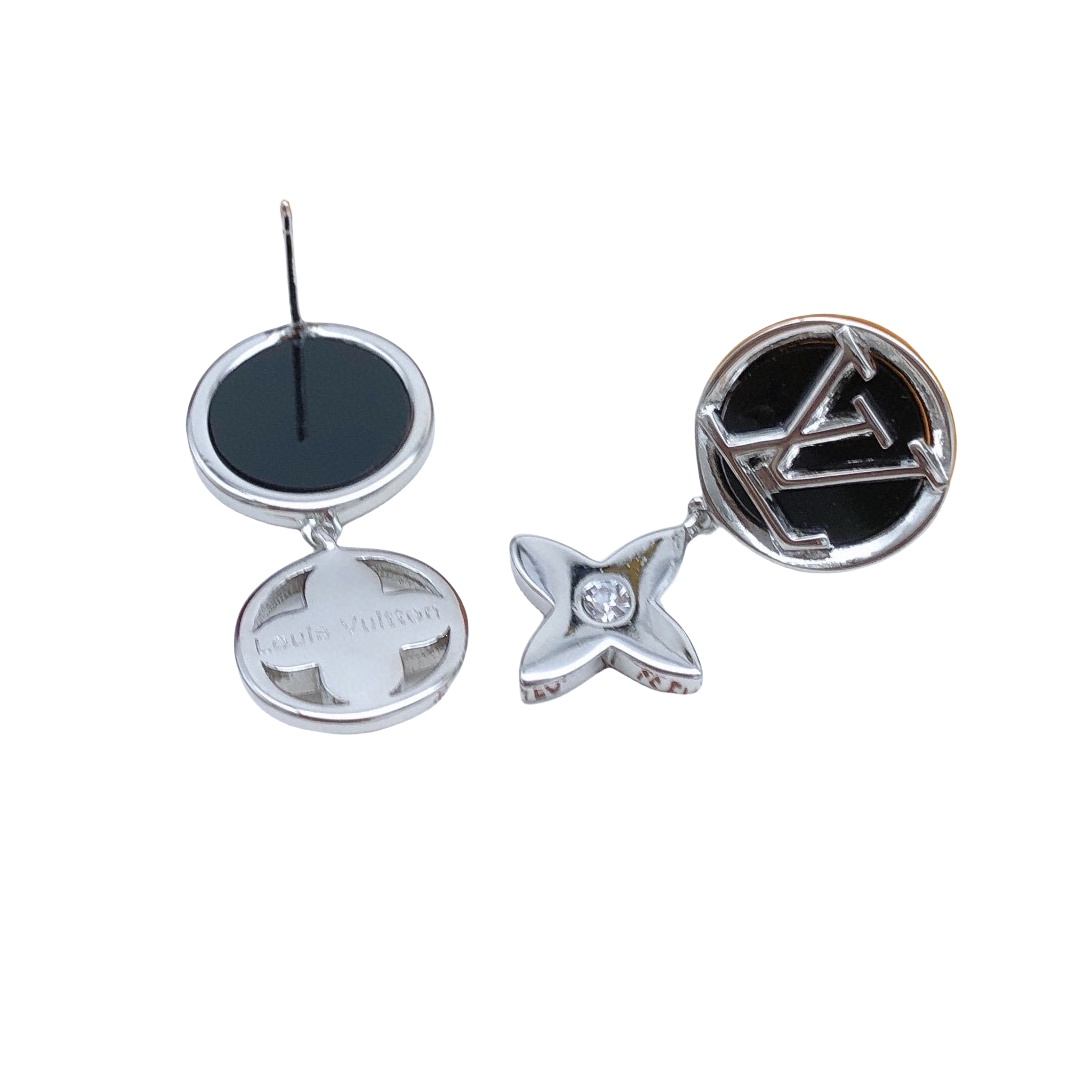 LVE133 LV IConic flower Drop earrings - ccjewelryacc