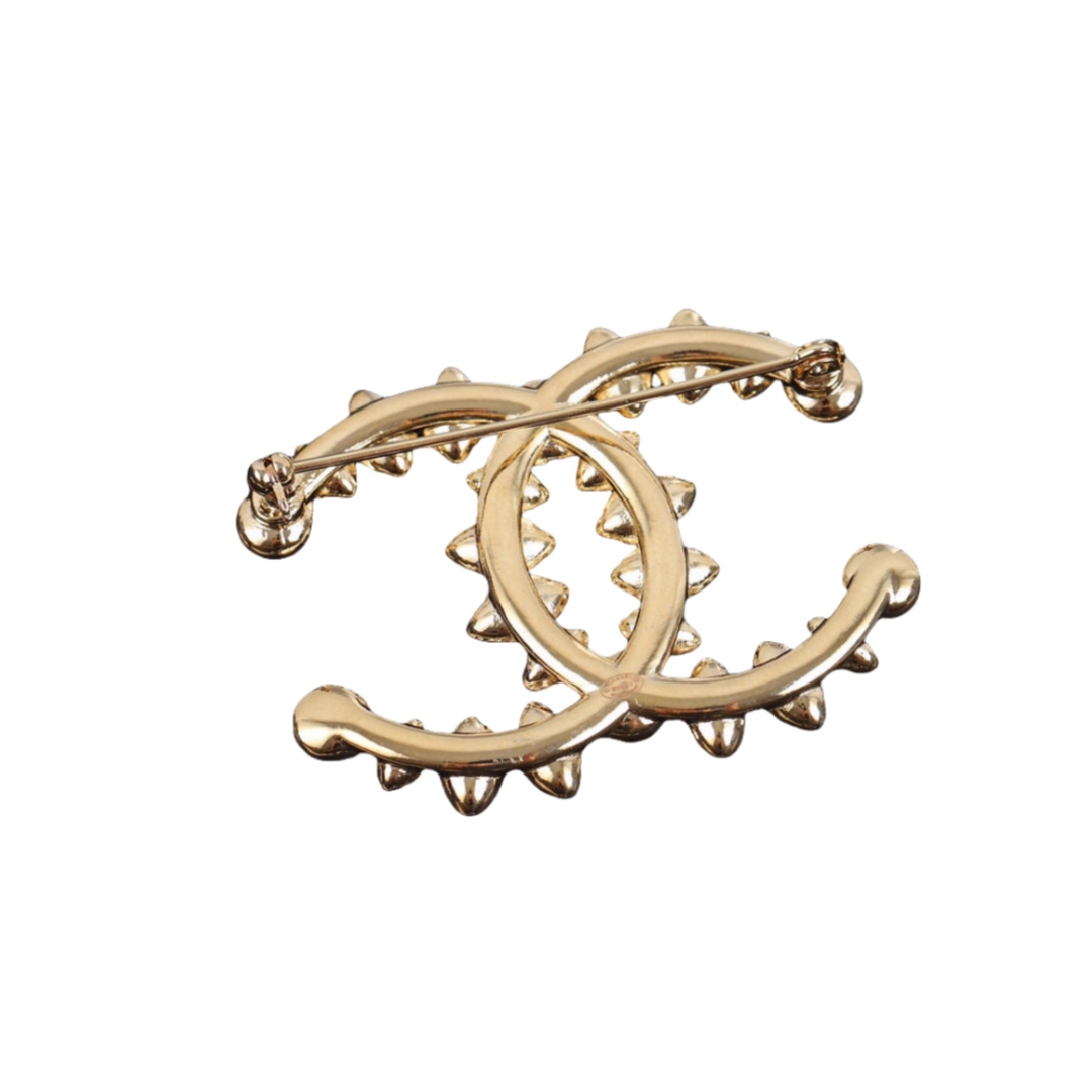 CCH044 Coco Brooch Pins Hair clip With Swarovski Crystal - ccjewelryacc