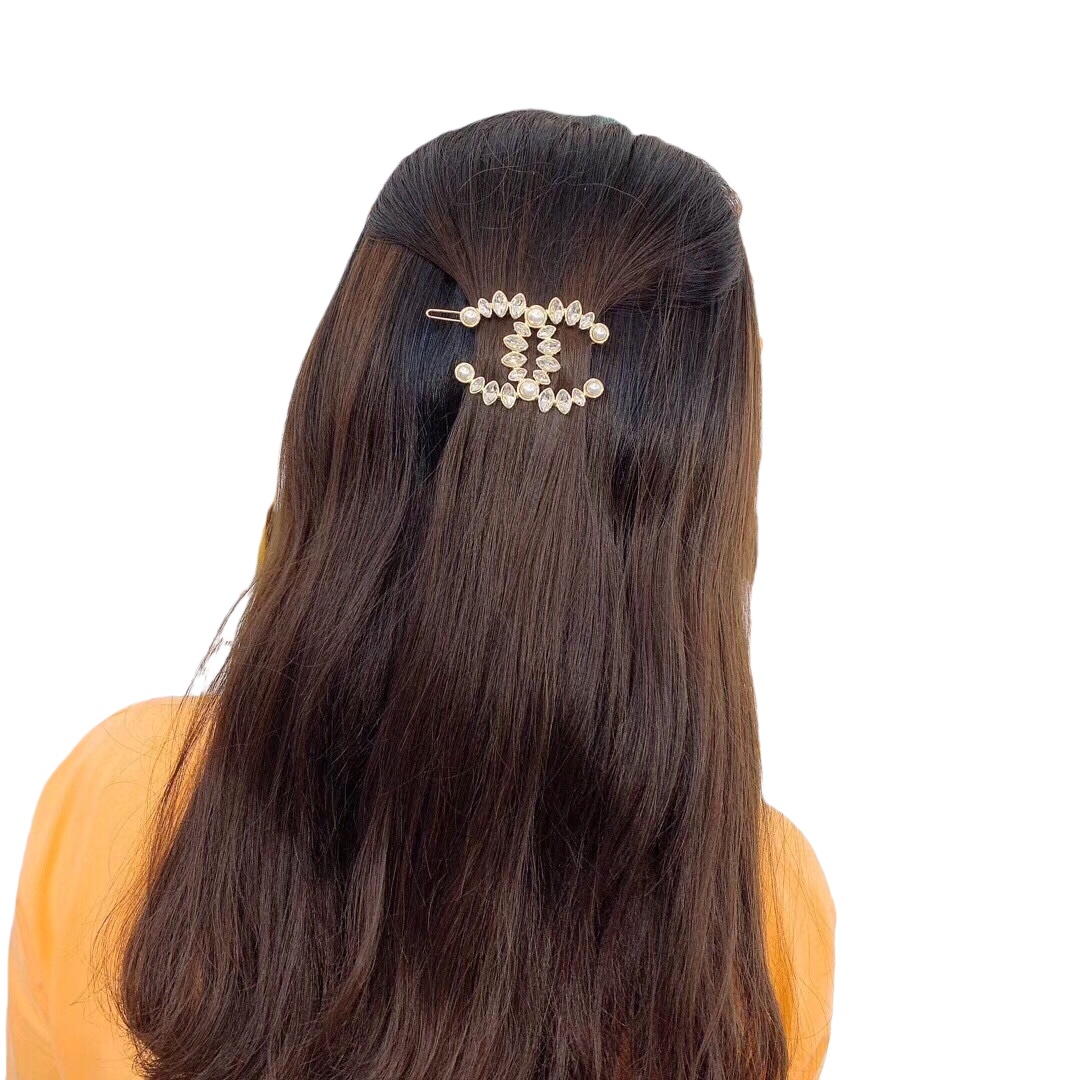 CCH044 Coco Brooch Pins Hair clip With Swarovski Crystal - ccjewelryacc